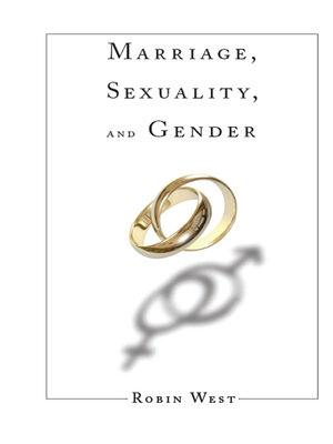 cover image of Marriage, Sexuality, and Gender